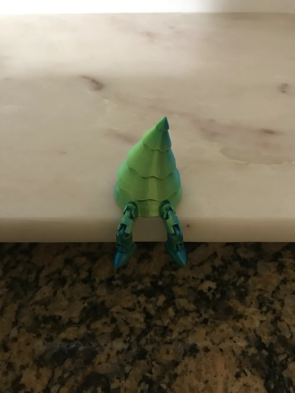 Juletræ med Bevægelige Ben