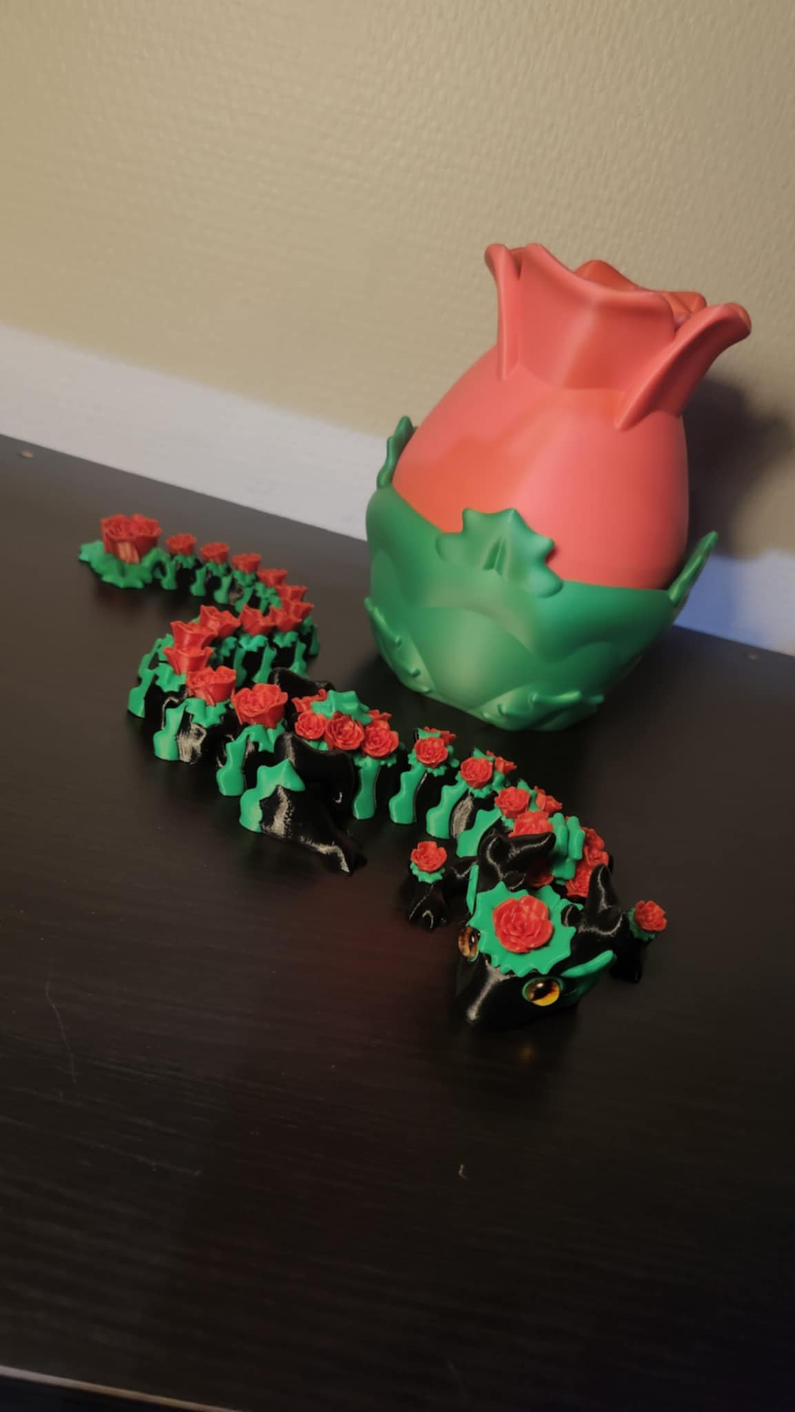 Rose drage inkl. æg