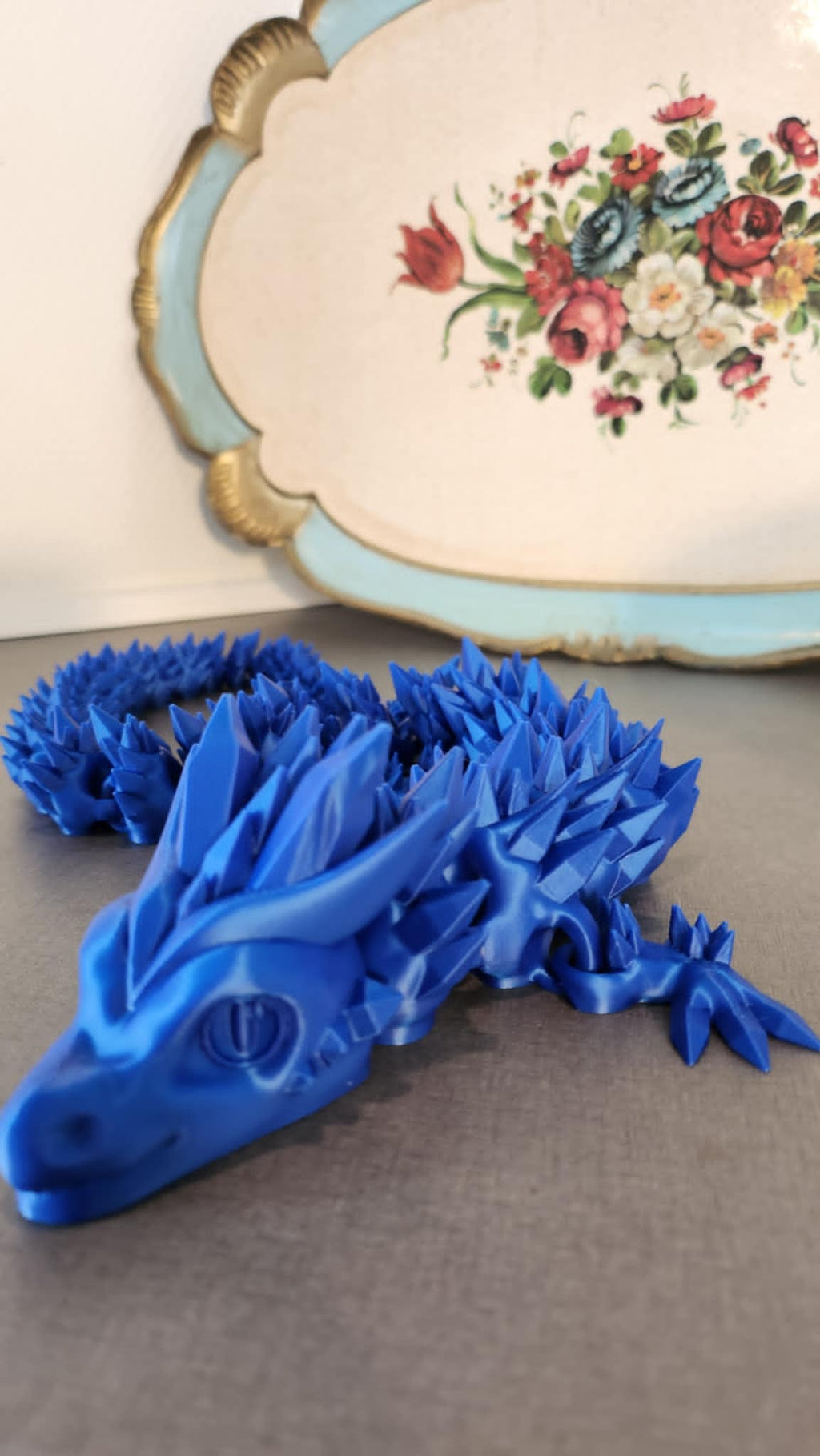 🟦✨ Krystal Drage – Flexibel, detaljeret og super flot ✨🟦