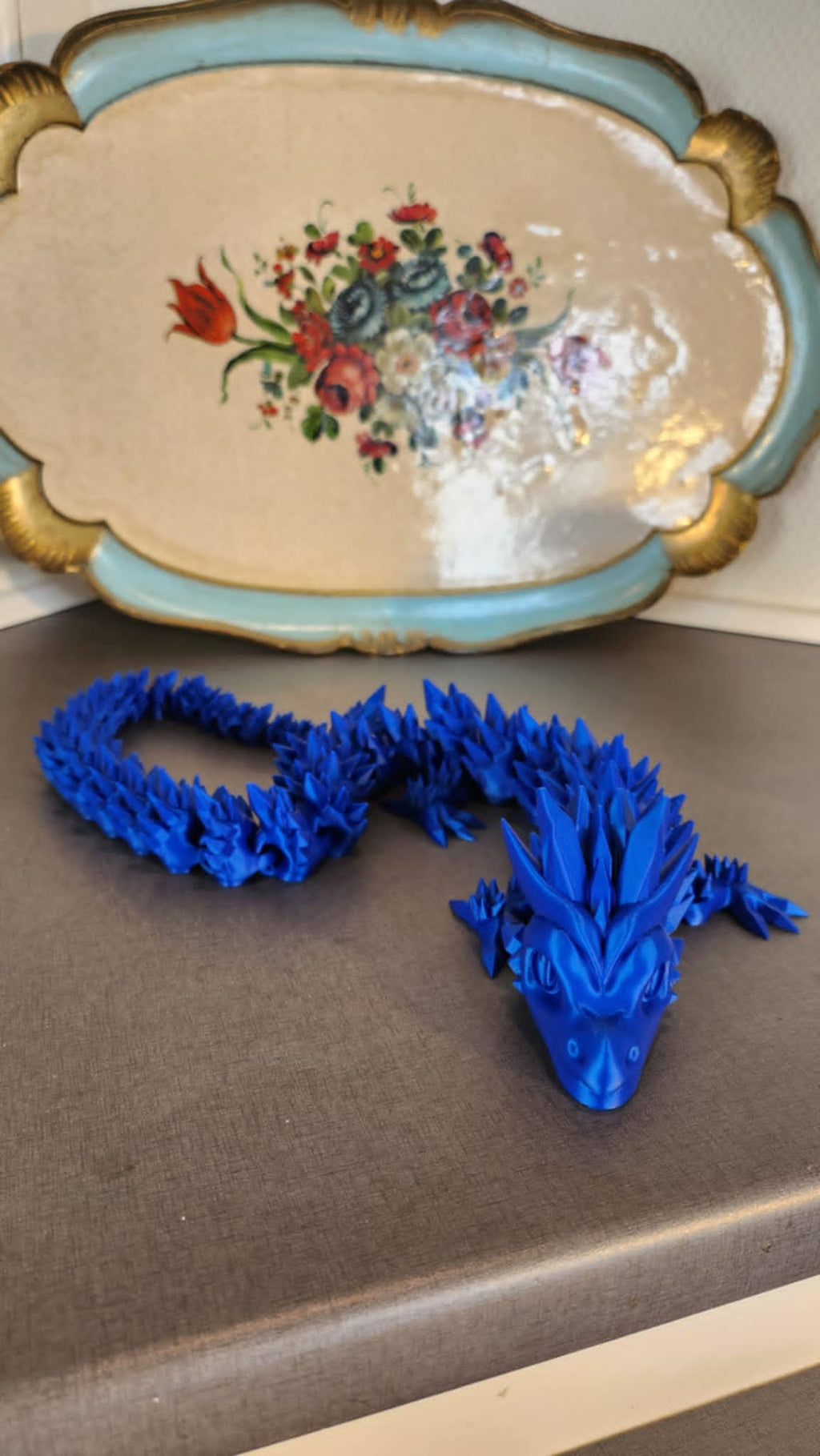 🟦✨ Krystal Drage – Flexibel, detaljeret og super flot ✨🟦